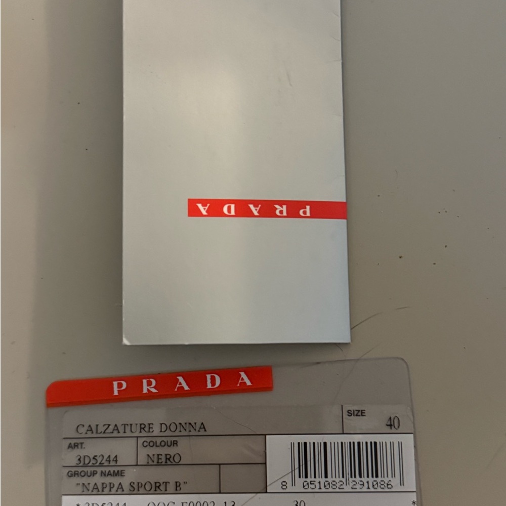 Prada Women’s Black Soft Leather Loafers - Size 40. Barely Worn. - Picture 7 of 9